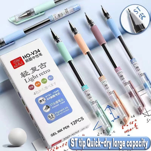 Bolígrafo <span class=keywords><strong>de</strong></span> <span class=keywords><strong>Gel</strong></span> con Punta ST <span class=keywords><strong>de</strong></span> 0.5mm <span class=keywords><strong>de</strong></span> Alta Calidad al por Mayor, con Tinta <span class=keywords><strong>de</strong></span> Pigmento <span class=keywords><strong>de</strong></span> Secado Rápido, Cuerpo en Color Pastel, Logotipo Personalizado para Pedidos al por Mayor y Muestras Gratis - Product Image 1