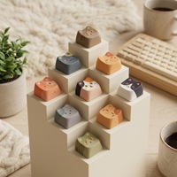 Mini Clavier Mécanique Anti-Stress, Jouet Sensoriel à Cliquement, Interrupteur Chat Mignon, Vente en Gros Usine