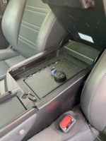 Boîte de rangement intérieure automatique Boîte de verrouillage d'accoudoir de sécurité pour Lexus NX 200/300 SUV Position avant Compatible avec la console centrale