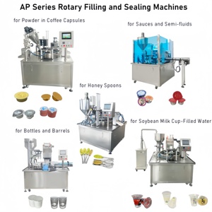 Scelleuse automatique rotative de haute qualité JCL <span class=keywords><strong>900</strong></span> en acier inoxydable 304 pour capsules de café, poudre, miel, feuille/film - Product Image 2
