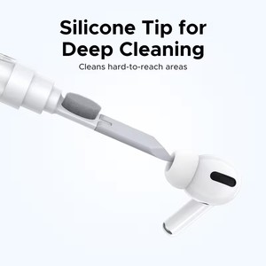 Outils de nettoyage d'écouteurs Bluetooth UGREEN pour <span class=keywords><strong>Airpods</strong></span> Pro, kits de brosses de nettoyage pour étuis d'écouteurs Samsung Xiaomi <span class=keywords><strong>Airdots</strong></span> Huawei - Product Image 2