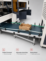 Machine automatique de formage de boîtes en carton ondulé avec contrôle PLC pour l'emballage des fruits, légumes et tomates