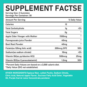 Hot Sale Keto ACV Gummies with Total Carbohydrate Supports Digestion Metabolism Acid Balance Improve daily performance Gummies - Product Image 4