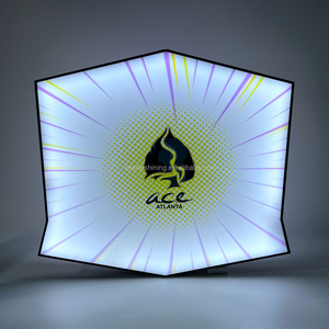 बार पार्टी की आपूर्ति लोगो ऐक्रेलिक रिचार्जेबल rgb फ्लैश द्वारा हस्ताक्षर पत्र बोर्ड विवाह व्यापार कार्यक्रम प्रदर्शन रैक - Product Image 2