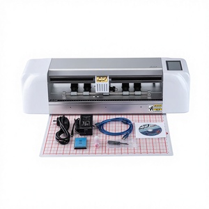 Machine de découpe automatique de contres en vinyle haute précision avec moteur pas à pas, alimentation double axe, largeur de coupe 360 mm, pour étiquettes A3/A4, Anycut - Product Image 1