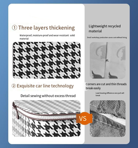 Túi đựng quần áo, chăn gấp gọn, hộp đựng đồ, khuyến mãi nóng 2024, giúp sắp xếp tủ quần áo, phòng ngủ, đồ dùng - Product Image 5