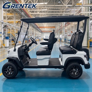 GRENTEK GR09 <b>Electric</b> Golf Cart 4 Seats Golf Buggy Hunting Buggy Battery-Powered Golf Car for Non-public Road - Product Image 2