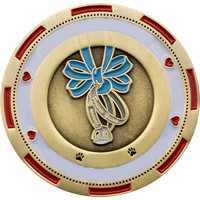 HAPPY GIFT Coin Maker Pièces de monnaie personnalisées en laiton de haute qualité, pièces de monnaie de défi personnalisées, conception double face