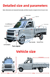 Homologated Electric Pickup Truck for European Urban <b>Transport</b> - Product Image 2