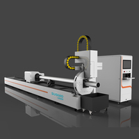 Máquina de Corte por Láser de Fibra Profesional SuDiao 1000W/1500W/2000W, Corte de Tubos, Punzonado CNC, Automática de 3 Ejes
