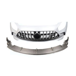 Pare-chocs avant de voiture en fibre de carbone sèche de style <span class=keywords><strong>Black</strong></span> Series avec lèvre pour Mercedes Benz <span class=keywords><strong>AMG</strong></span> <span class=keywords><strong>GT</strong></span> GTS Pièces de voiture - Product Image 1