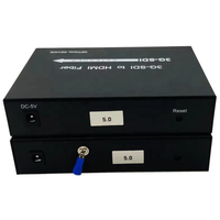 Extensor de Fibra Óptica 3G SDI, Conversor de Video HD1080P, Puerto IP FTTH de 1 Canal