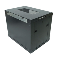 Armoire réseau 9U CCTV NVR DVR pour centres de données DDP Telecom en acier laminé à froid, rack de serveur standard 19 pouces, capacité 4U 15U 18U