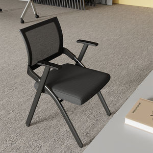 Modern Ergonomic Executive Extendable <b>Foldable</b> Office Chair Nylon Mesh Fabric Gliding Base <b>Desk</b> Writing Board for Home Office - Product Image 5