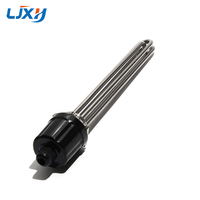 LJXH 220V/380V 3/6/7.5/9/12KW 스테인레스 스틸 물 보일러 가열 요소 DN32/DN40 침수 온수기 하수도 시스템 용
