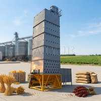 Graandroger, droogmachine voor sorghum en pinda's, automatische landbouw droogtoren.