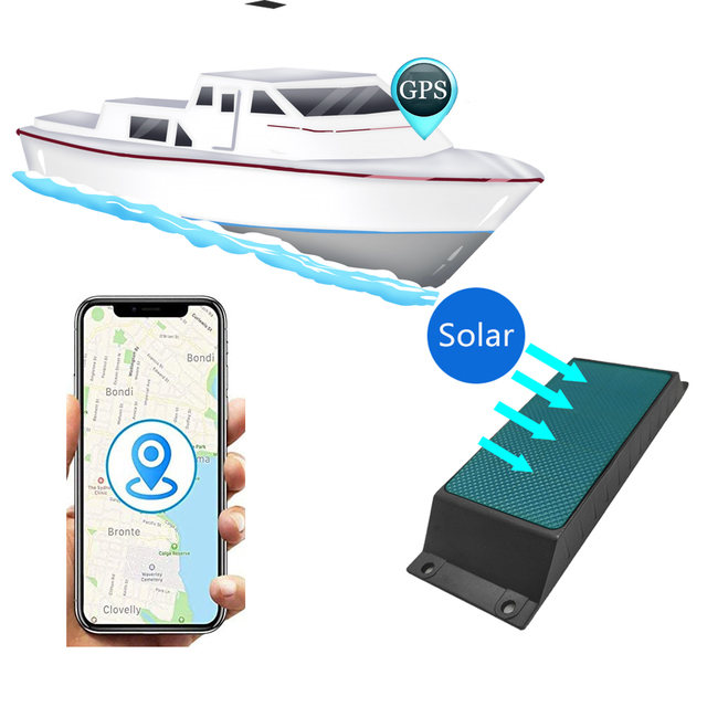 Portable IP67 10000MAH 2G 4G Gps Tracking Device Powered Gps Tracker for Ship and Boat Tracker