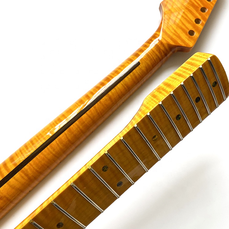 21フレットSTTLエレキギターネックヴィンテージティント光沢