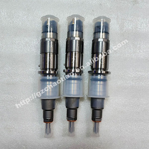 อะไหล่รถขุด PC200-8 หัวฉีดน้ำมันเชื้อเพลิง QSB6.7 6D107 หัวฉีดน้ำมันเชื้อเพลิงเครื่องยนต์ 6754-11-3011 - Product Image 1
