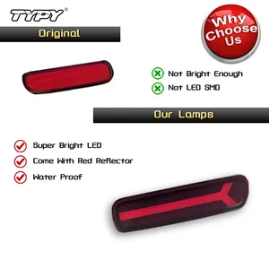 ไฟสะท้อนแสงกันชนหลังรถยนต์ TYPY สำหรับ Lexus LX470 สำหรับ Toyota Land Cruiser ไฟเบรก LED ไฟท้าย ไฟเลี้ยว ปี 1998-2007 - Product Image 3