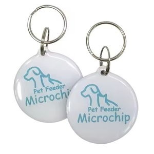 Etiquetas Personalizadas de Llavero para Mascotas con Epoxi, RFID NTAG215 13.56MHz, Etiqueta de Identificación Inteligente Impermeable para Gatos - Product Image 1