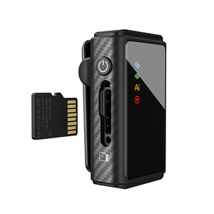 Microphone cravate sans fil 2,4 G double avec connecteur Type-C, suppression du bruit, micro à pince – Meilleure vente pour YouTube - Product Image 5