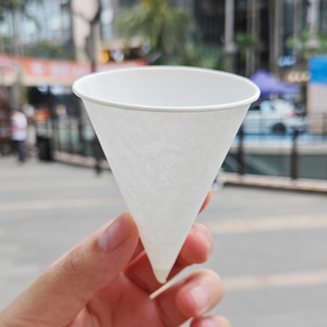Tùy chỉnh dùng một lần cốc giấy tuyết hình nón uống cốc nước trái cây uống cốc giấy - Product Image 3