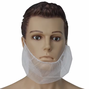 Filet de couverture de barbe en nylon jetable <span class=keywords><strong>blanc</strong></span> noir barbe <span class=keywords><strong>Snood</strong></span> maille barbe Snoods - Product Image 1