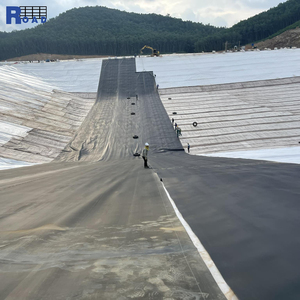 Biofloc Tank Liner 0.5-2mm <span class=keywords><strong>HDPE</strong></span> <span class=keywords><strong>geomembrane</strong></span> cho ao cá ngoài trời đập nuôi trồng thủy sản thiết kế hiện đại phong cách mô hình số 1mm - Product Image 1