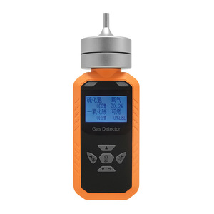 Portable 4 In 1 Gas Detector For Oxygen Carbon Monoxide Hydrogen Sulfide Flammable Gas Detection With <b>Pump</b> <b>Suction</b> - Product Image 1