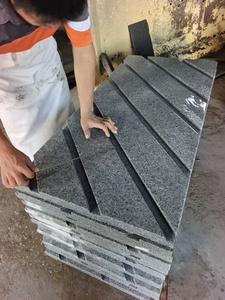 หินแกรนิตจีน G603 สี<span class=keywords><strong>ขาว</strong></span>งาดำ รูปทรงพิเศษ สำหรับปูพื้นแบบปาร์เกต์ - Product Image 5