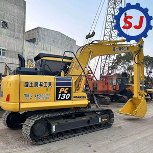 รถขุดไฮดรอลิกมือสองคุณภาพสูงขนาดกลาง โคมัตสึ PC130 มีจำหน่ายในราคาถูกพร้อมส่ง - Product Image 1