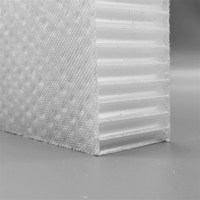 Noyau en nid d'abeille en polypropylène personnalisé avec tissu non tissé pour remplacer le PVC dans la construction de bateaux