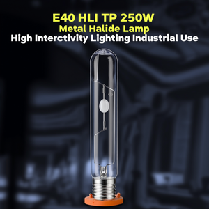 Lampada a Ioduri Metallici E40 HLI TP 250W, Illuminazione ad Alta Intensità per Uso Industriale - Product Image 3