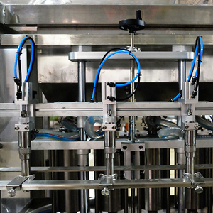 Production automatique de machine de remplissage de gelée de pétrole de pot de remplissage de liquide de jus d'huile de bouteille Lline - Product Image 2