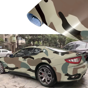 <span class=keywords><strong>Vinilo</strong></span> para Envolver Autos con <span class=keywords><strong>Camuflaje</strong></span> Desértico, Película de PVC sin Burbujas, <span class=keywords><strong>Vinilo</strong></span> Impermeable para Autos y Motocicletas - Product Image 1
