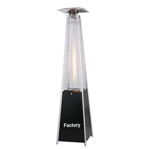 Chauffe-terrasse commercial certifié CE LUOQI, en forme de <span class=keywords><strong>tour</strong></span>, avec tube en verre, flamme extérieure, chauffe-terrasse GPL 46000 BTU, en acier inoxydable, pour <span class=keywords><strong>restaurant</strong></span> - Product Image 6