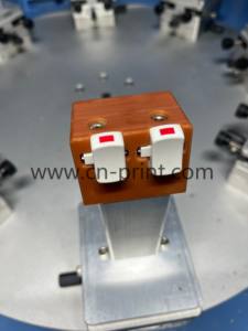 2 Colors New Condition 8 Station Semi-Automatic Rotary <strong>Pad</strong> Printer for Electronic Plastic <strong>Plate</strong> for Tampo <strong>Printing</strong> - Product Image 4