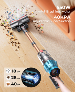 Aspiradora <span class=keywords><strong>Laresar</strong></span> Ultra 7 para el Hogar con 550W/40000pa, Aspiradora Vertical con Pantalla Táctil, hasta 60 Minutos de Autonomía, Fábrica ODM - Product Image 2
