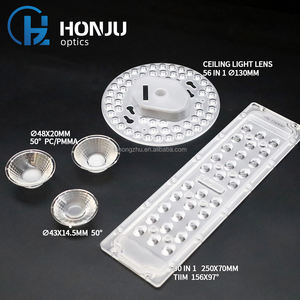 Lente a LED OEM ottica PMMA singola lente a LED COB per lenti per luci teatrali per operazioni mediche - Product Image 5