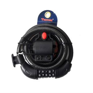 Antivol de vélo Tonyon Bike Lock TY566, câble en acier à combinaison 5 chiffres, pour vélo de route et VTT, antivol de sécurité - Product Image 1