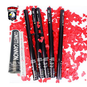 Papel de confeti triturado C para máquina de confeti i Cannon con confeti de papel de corazón rojo biodegradable para fiesta de boda - Product Image 4