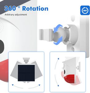 Alarme solaire extérieure sans fil 120dB Capteur infrarouge <span class=keywords><strong>de</strong></span> lumière <span class=keywords><strong>sonore</strong></span> <span class=keywords><strong>Détecteur</strong></span> <span class=keywords><strong>de</strong></span> <span class=keywords><strong>mouvement</strong></span> PIR Télécommande Alarme antivol pour la maison - Product Image 5