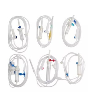 Set per Infusione Endovenosa Monouso con Regolatore, Set per Gocciolamento di Fluidi per Infusioni Efficaci - Product Image 1
