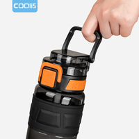 Produits populaires Tritan noir sans BPA 20oz bouteille d'eau réutilisable conception américaine pour boire directement pour salle de sport randonnée voyage