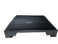 Protection télescopique pour guias de machine CNC, soufflet de guidage, couvercle de rail linéaire, étanche, anti-huile, ignifuge