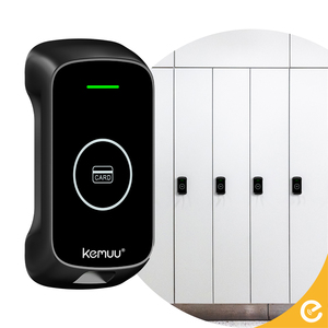 Kemuu Ttlock Keyless Electronic Smart <b>Lock</b> Furniture Rfid Nfc Locker <b>Cabinet</b> Door System With Software for Hotel School Gym A820 - Product Image 1