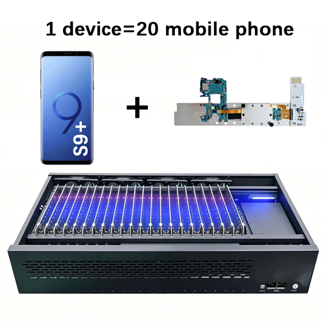 For P30 Phone Farm Chassis Motherboard High Cost-Effective USB OTG Support 4-8GB RAM 12-256GB ROM Compatible S6-S20 Models