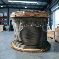Câble en acier galvanisé de qualité marine, câble en acier recouvert de zinc, pour levage, hissage et amarrage