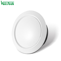 Cvc Ventilation Abs Plafond Mur Air Frais Capot Évents Rond D'échappement En Plastique Disque Valve Sortie D'air Évent Couverture